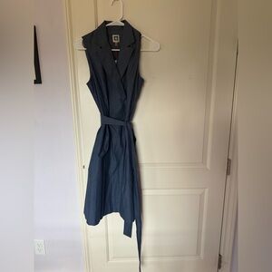 Anne Klein Navy Midi Dress